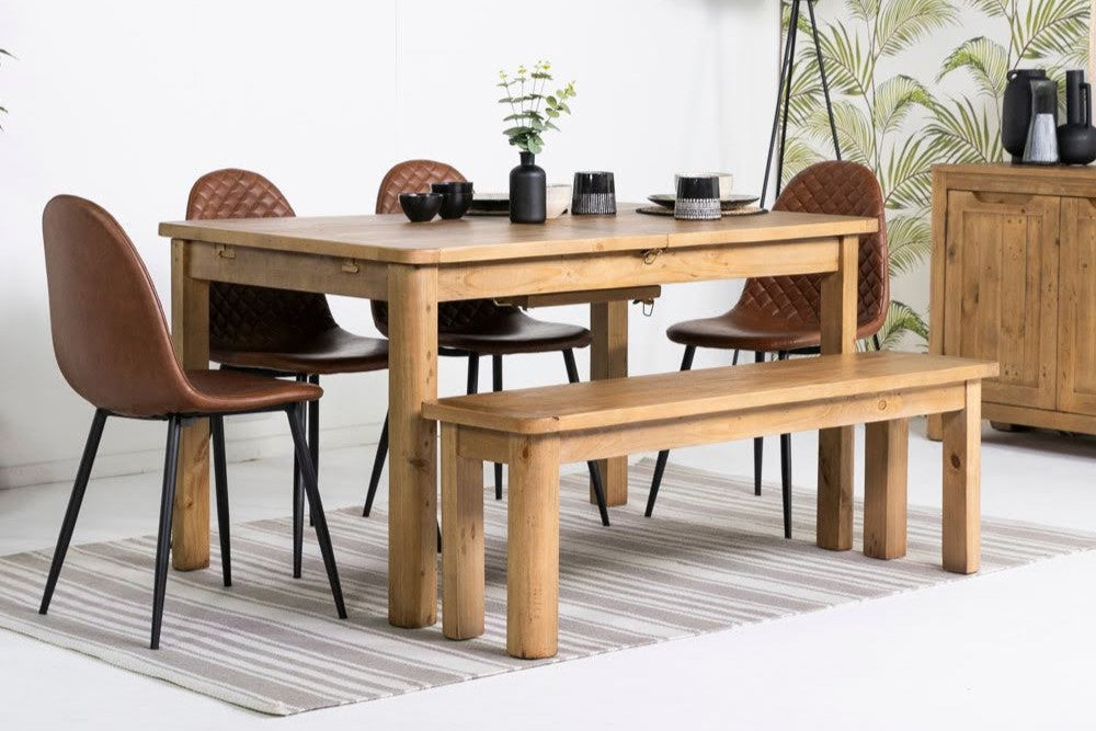Solid Wood and Live Edge Extendable Dining Tables That Last a Lifetime