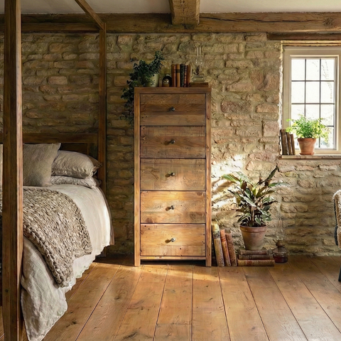 Montreal 5 Drawer Tall Chest