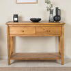 Scandi 2 Drawer Console Table