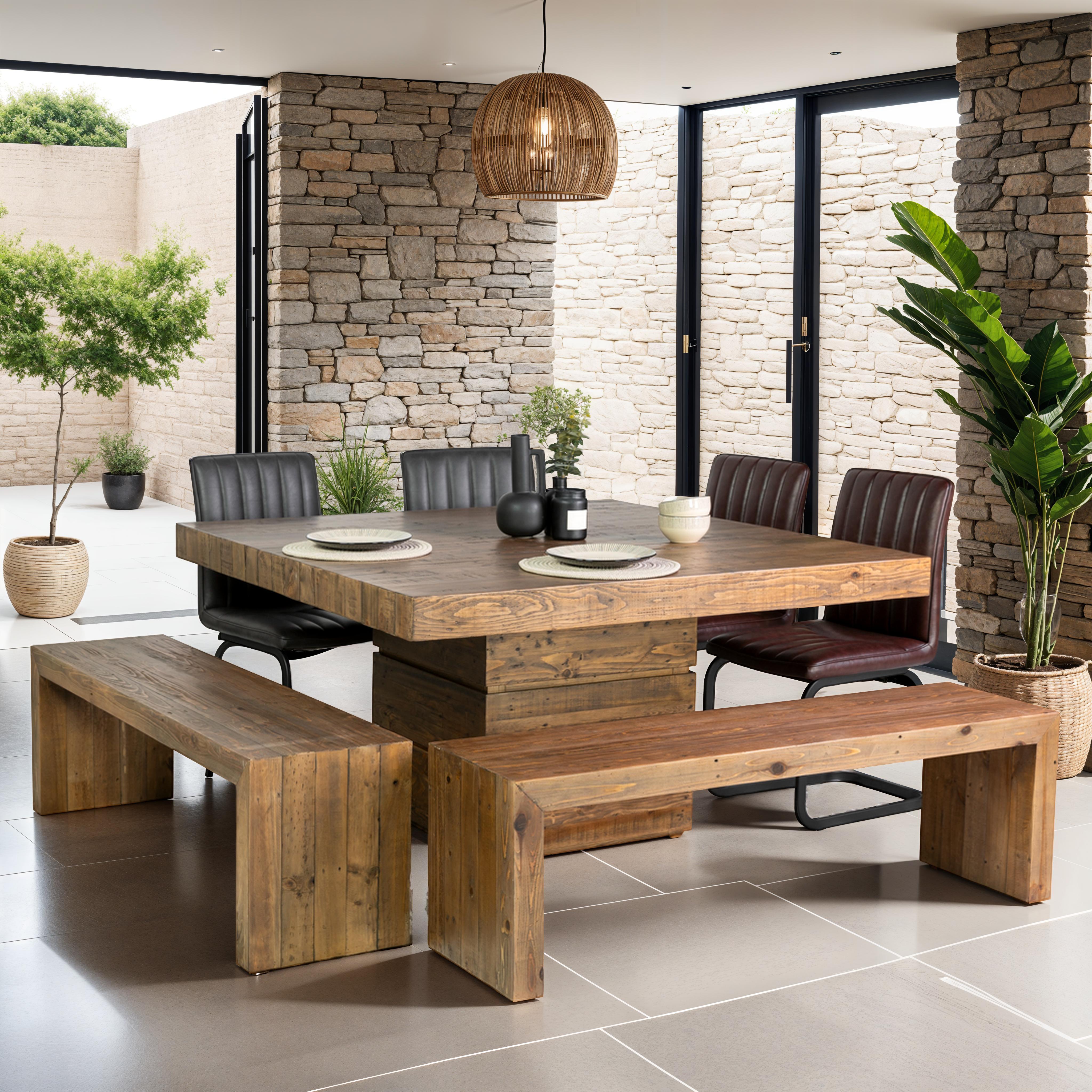 Melrose square dining table