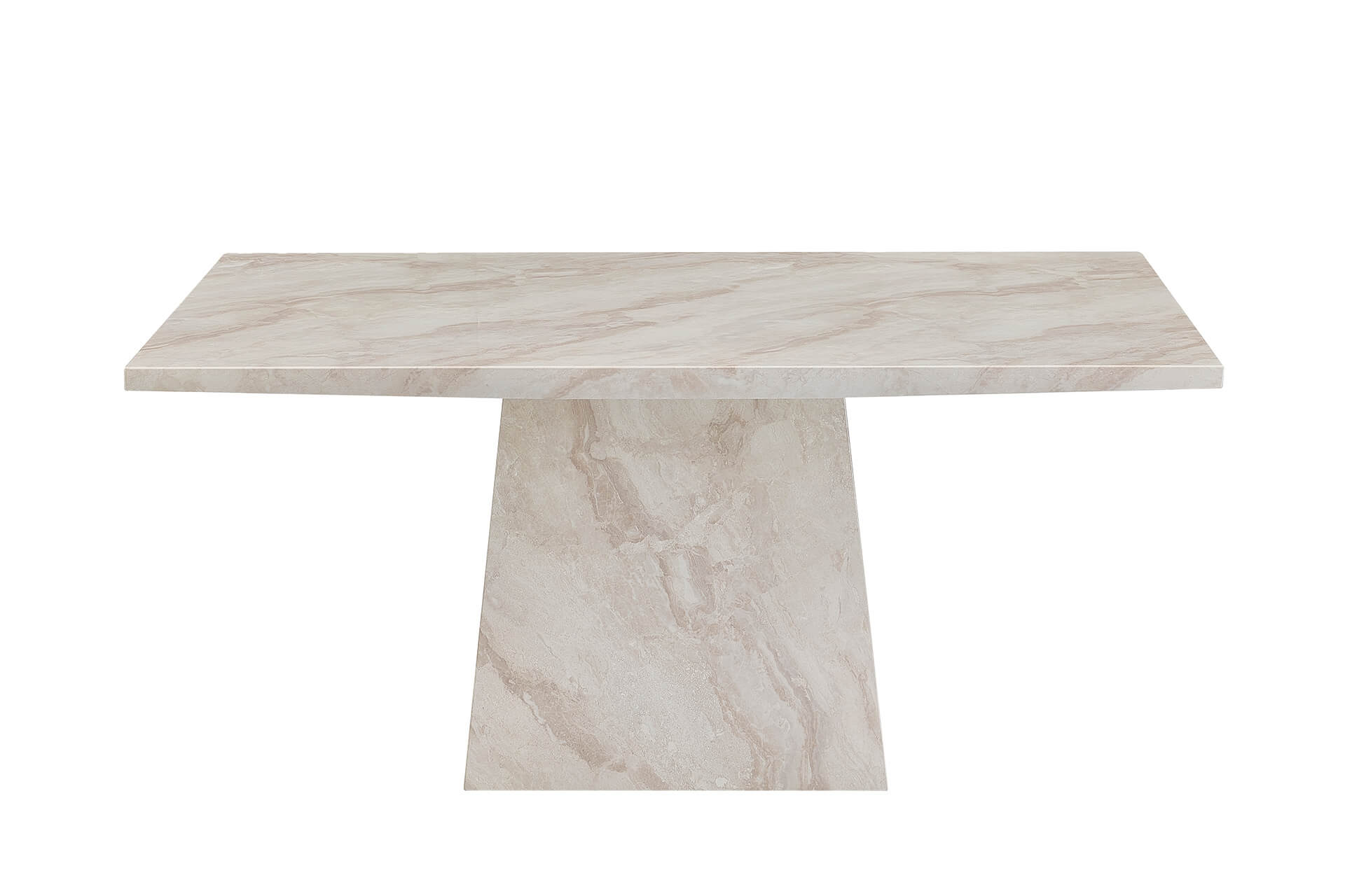 Alpus Marble 160cm Fixed Top Dining Table