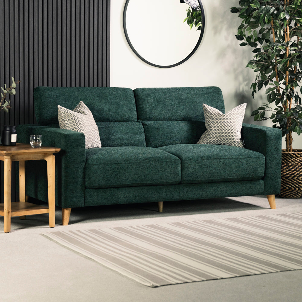 Olive 3 Seater Ratchet Headrest Sofa