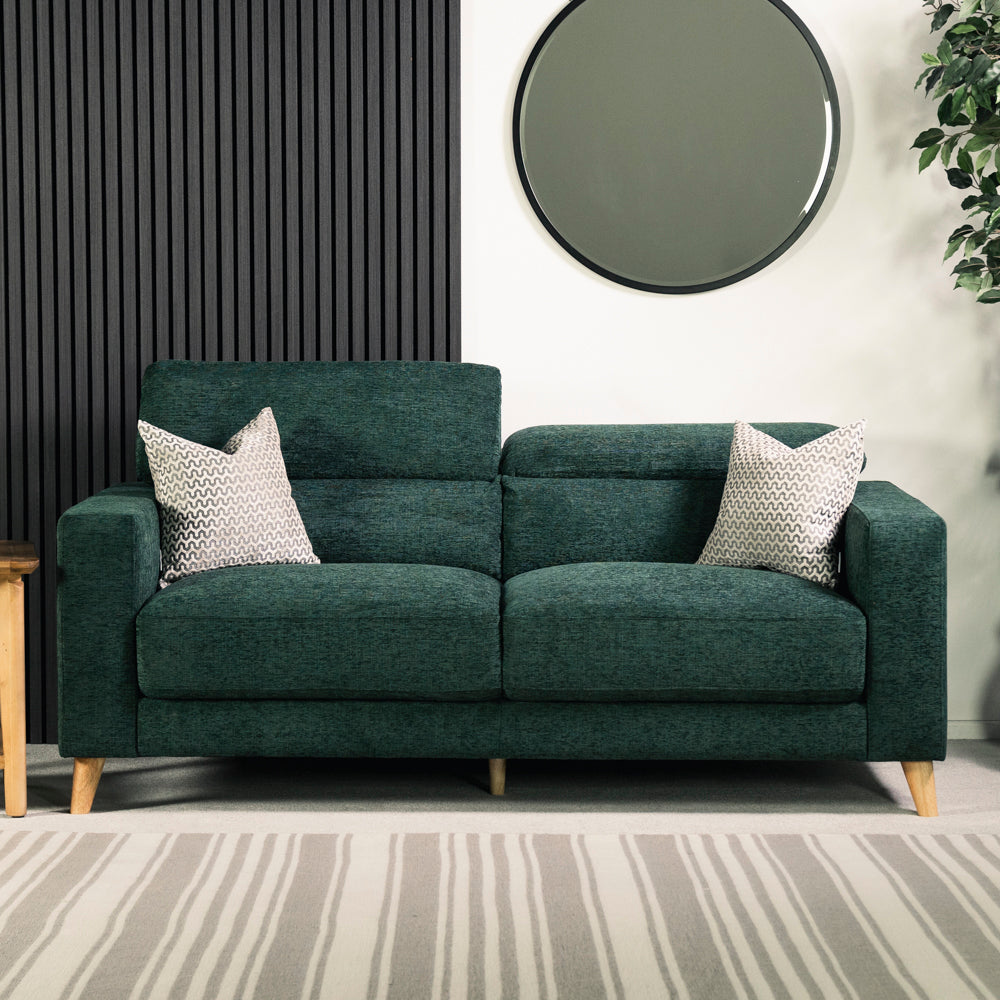 Olive 3 Seater Ratchet Headrest Sofa