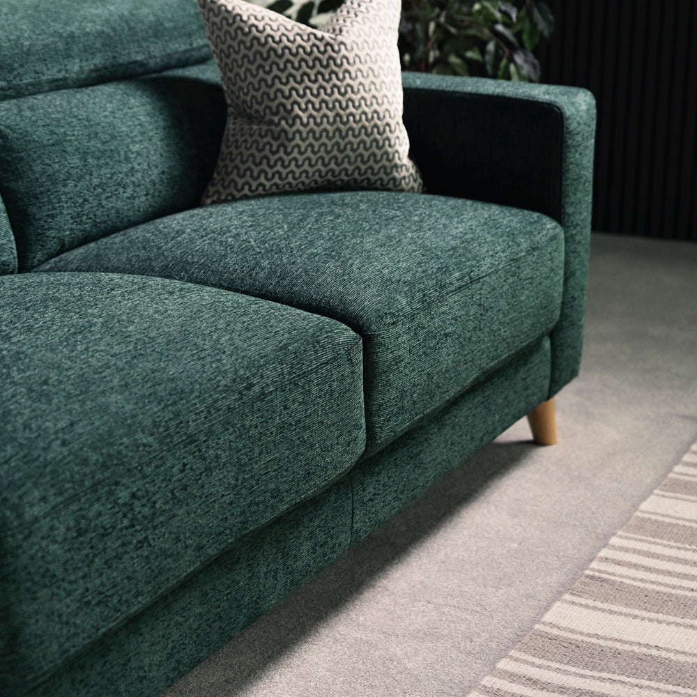 Olive 3 Seater Ratchet Headrest Sofa