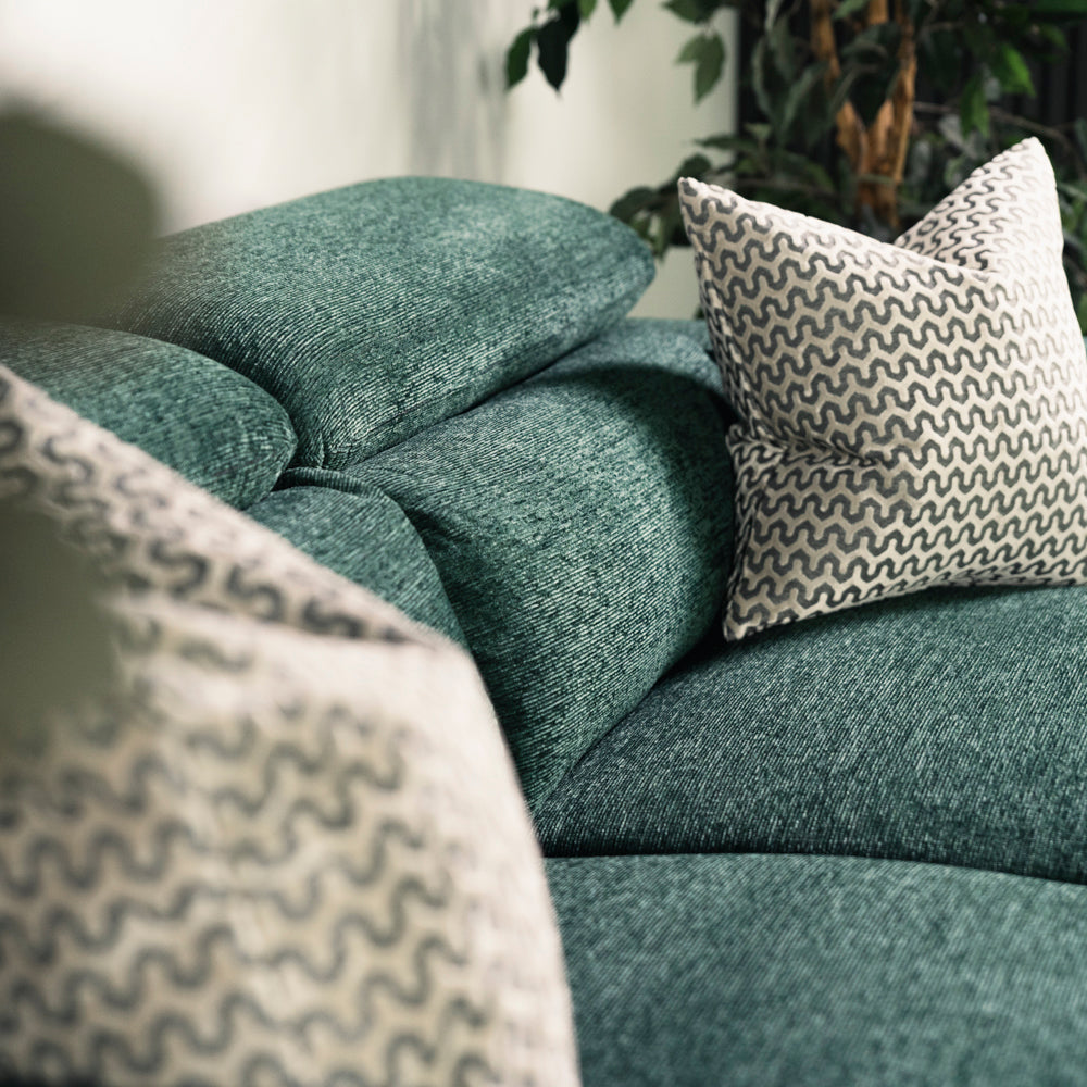 Olive 3 Seater Ratchet Headrest Sofa