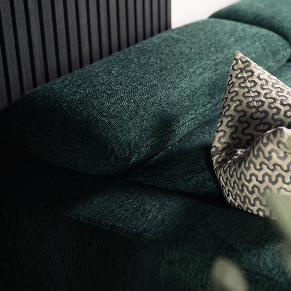Olive 3 Seater Ratchet Headrest Sofa