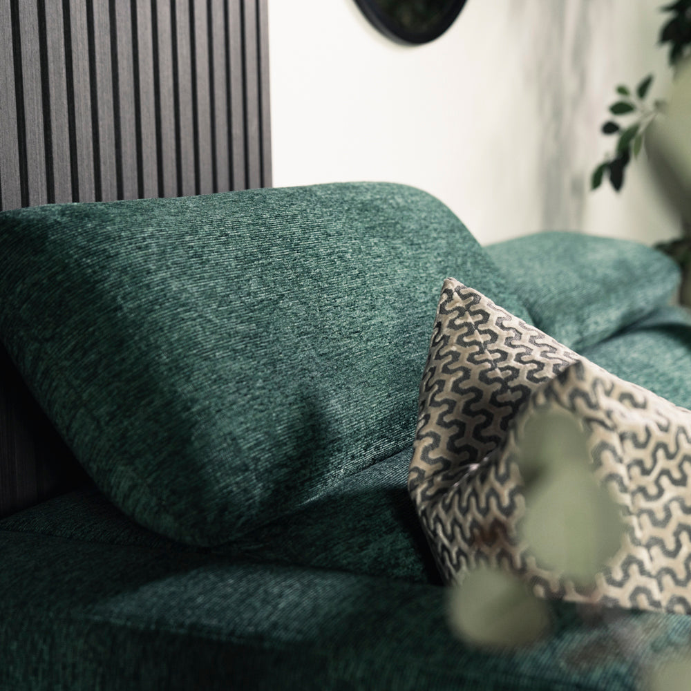Olive 3 Seater Ratchet Headrest Sofa