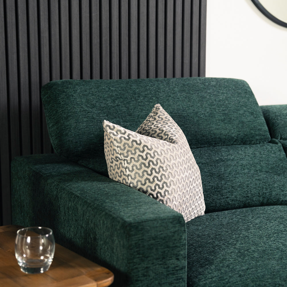 Olive 3 Seater Ratchet Headrest Sofa