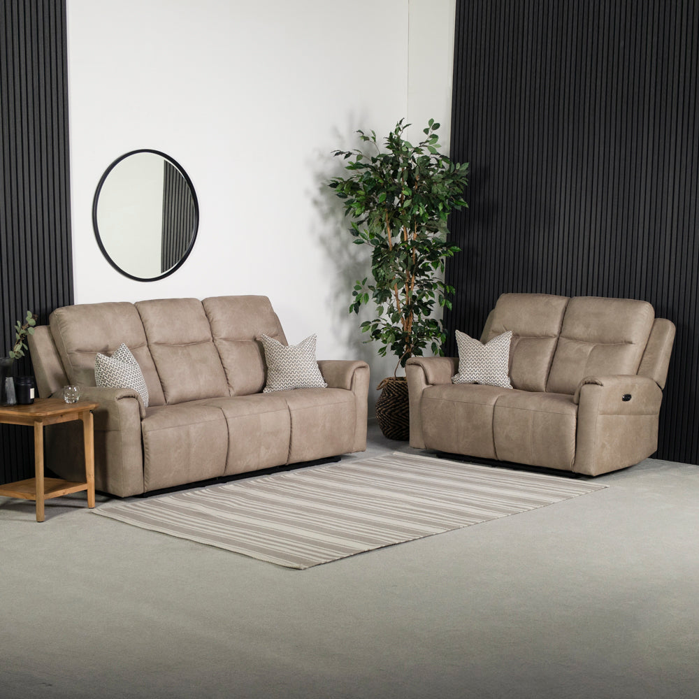 Charlie 3 Seater Power Recliner Sofa