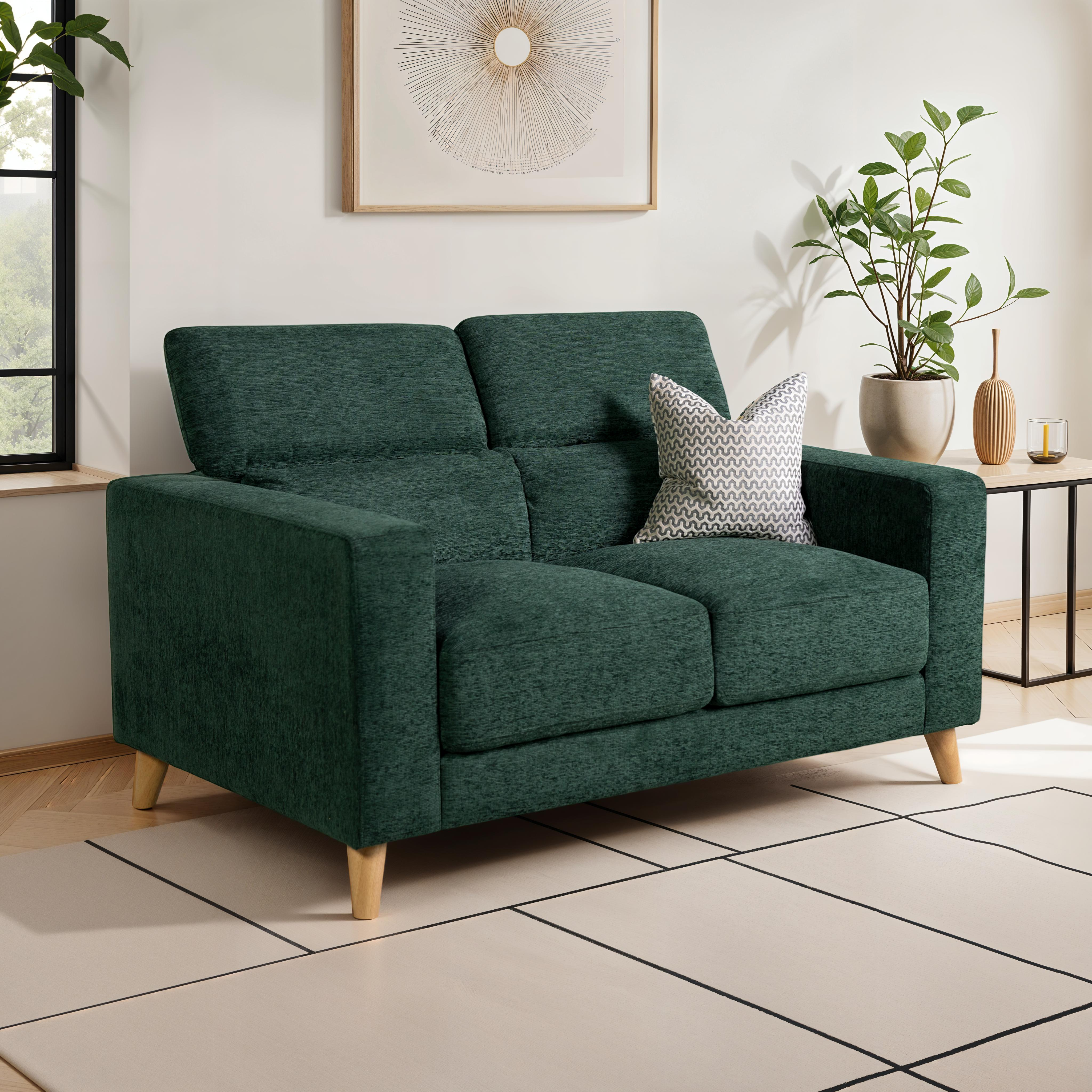 Olive 2 seater ratchet headrest sofa