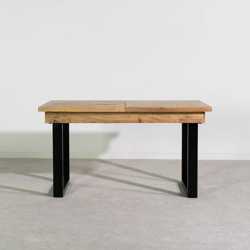 Nautilus Mango Wood Extending Dining Table