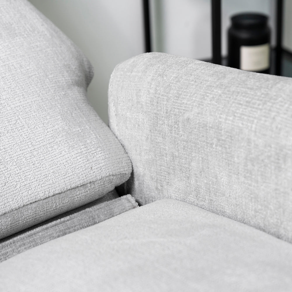 Morty Power Recliner Chair (Light Grey)