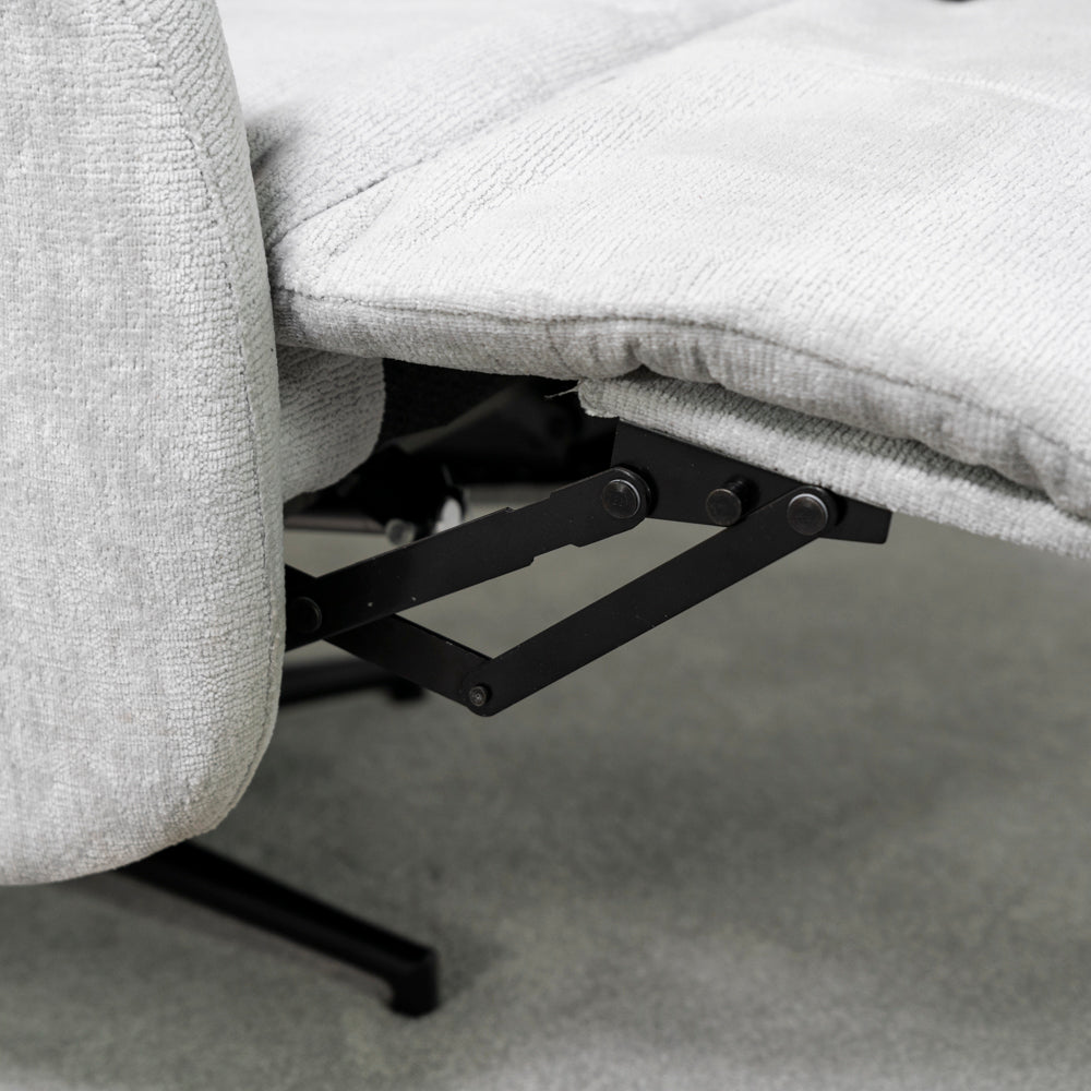 Morty Power Recliner Chair (Light Grey)