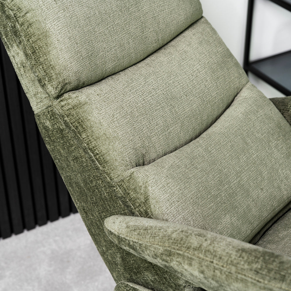 Bali Swivel Power Recliner Chair (Sage Green)