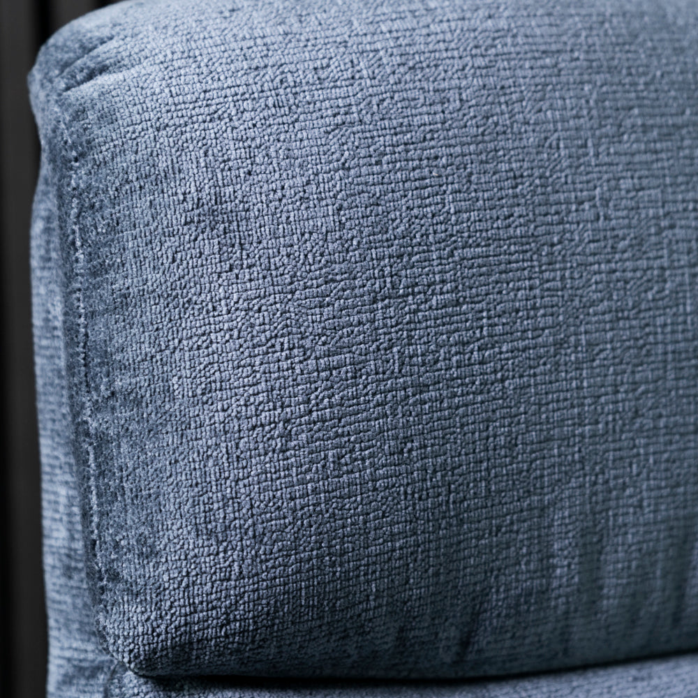 Bali Swivel Power Recliner Chair (Navy Blue)