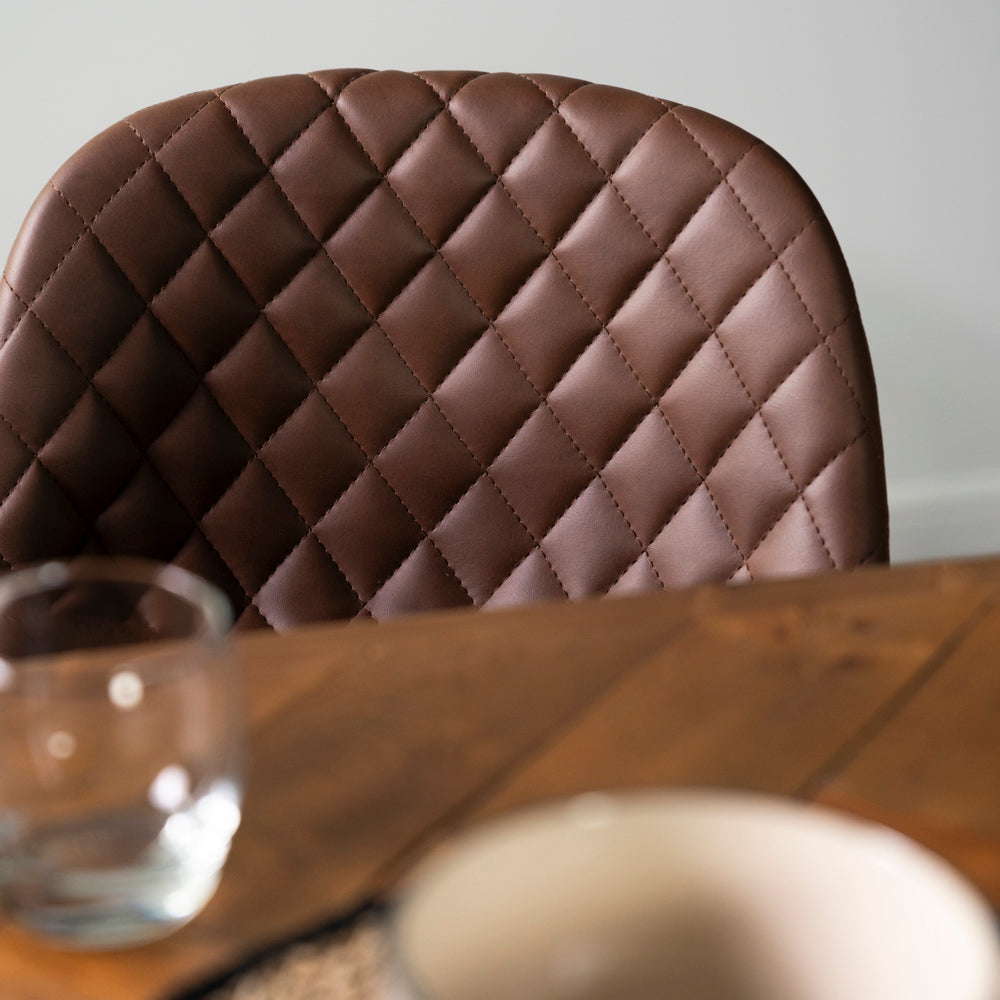 Dallas Brown Bar Stool