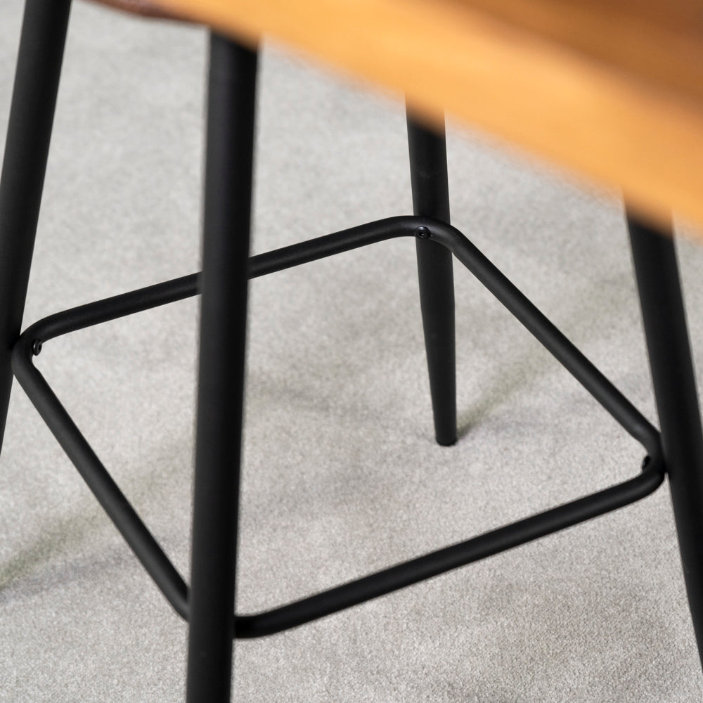 Dallas Brown Bar Stool