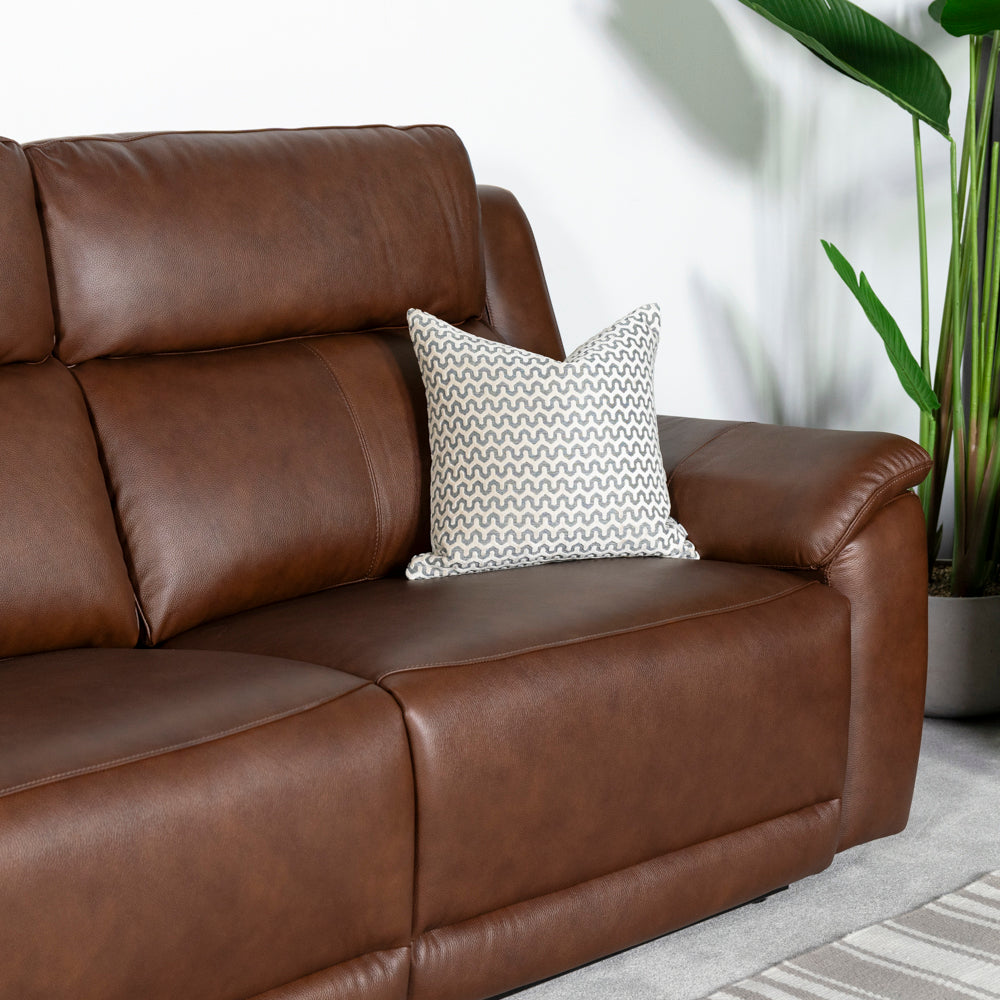 New Hampshire 2 Seater Leather Power Recliner Sofa