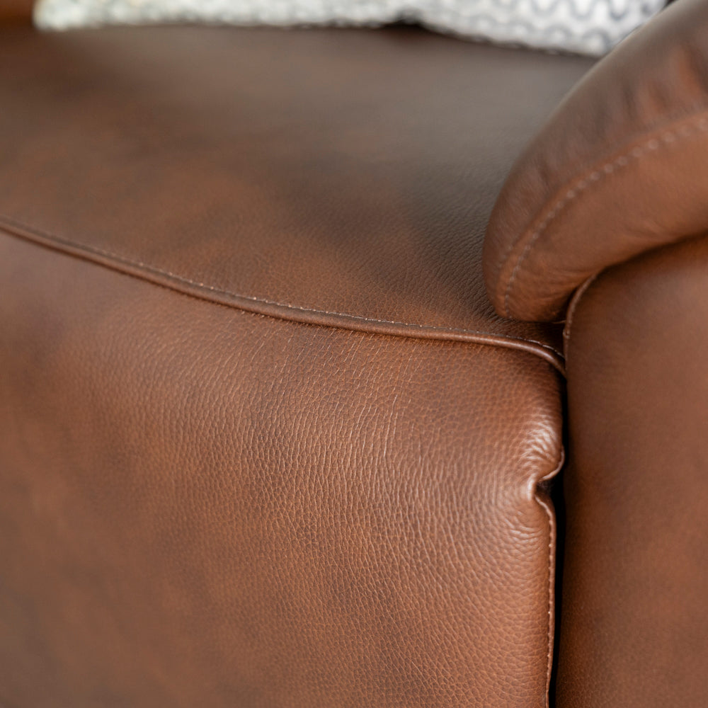 New Hampshire Leather Power Recliner Chair