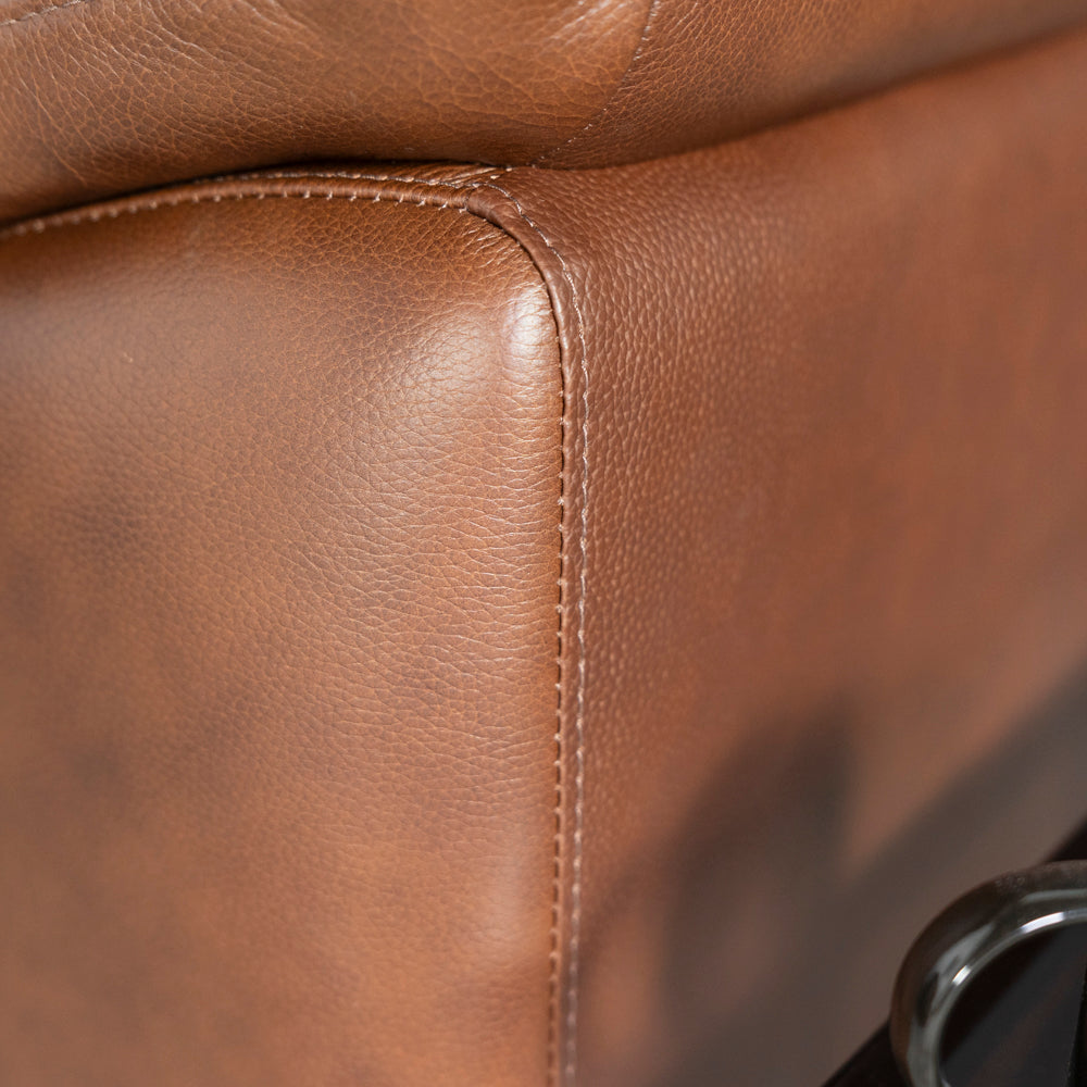 New Hampshire 3 Seater Leather Power Recliner Sofa