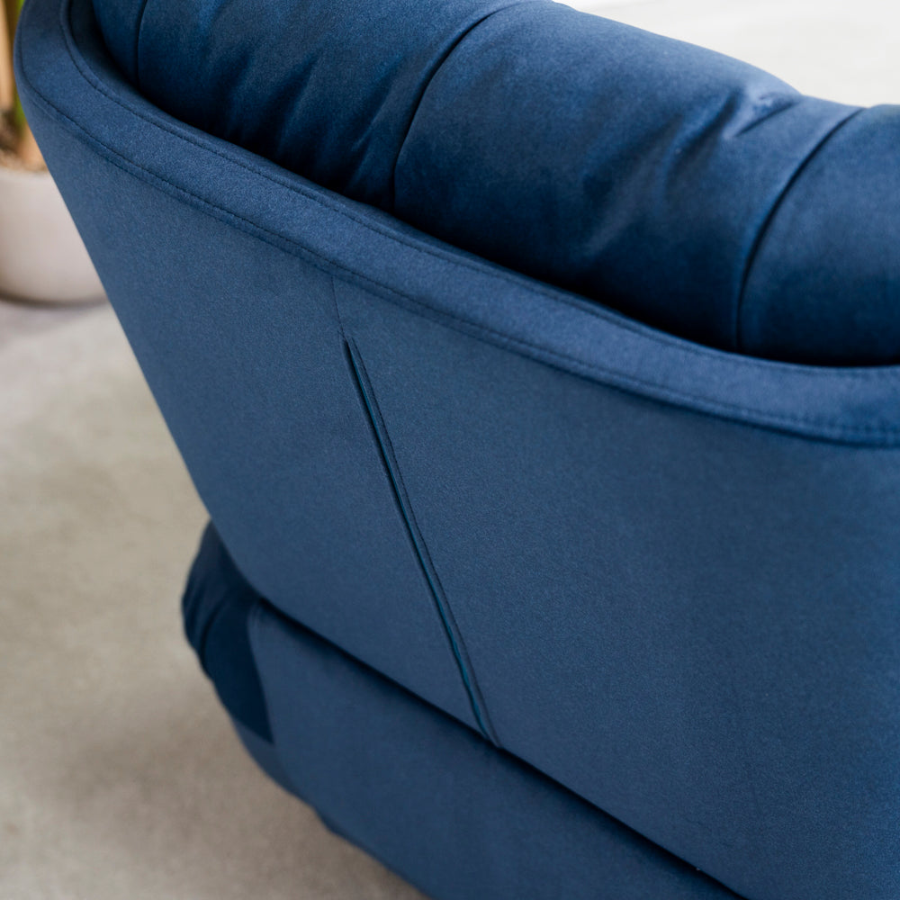 Chill Swivel Rocker Power Recliner Chair - Blue