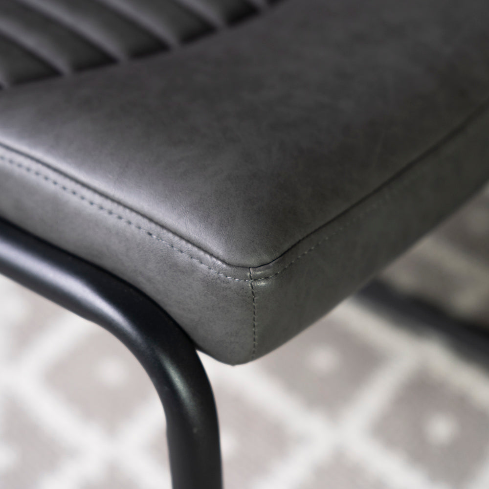 Auburn Grey Dining Chair Set Of 2