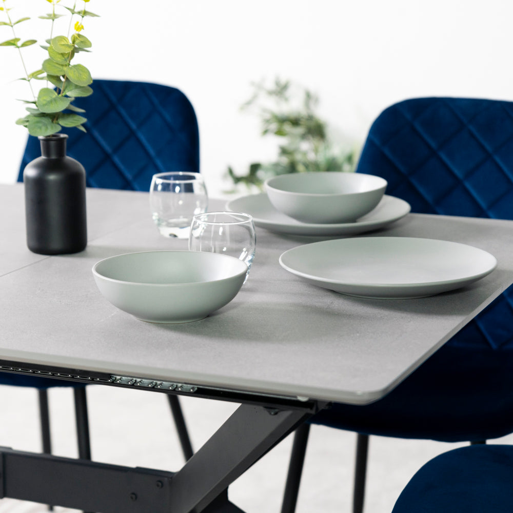 Lola Melamine Extending Dining Table (120cm-160cm)