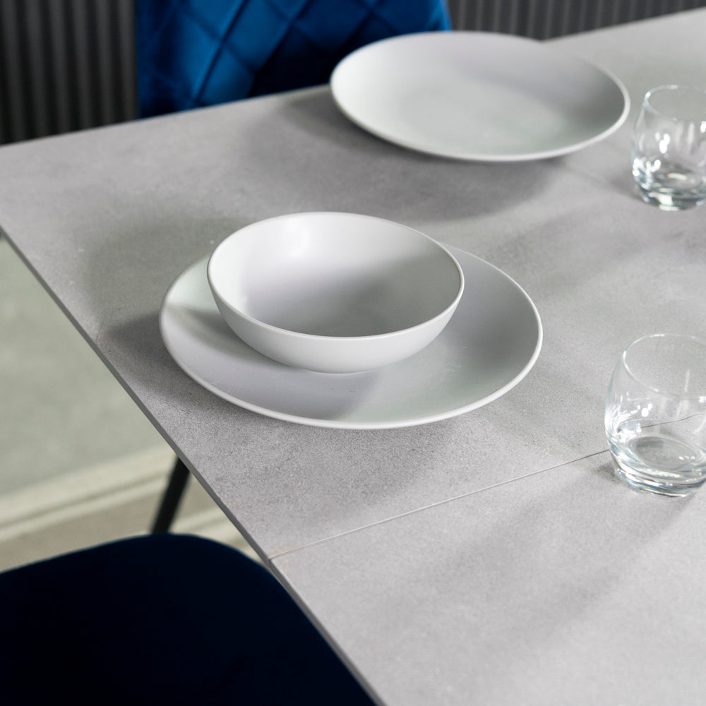 Lola Melamine Extending Dining Table (120cm-160cm)