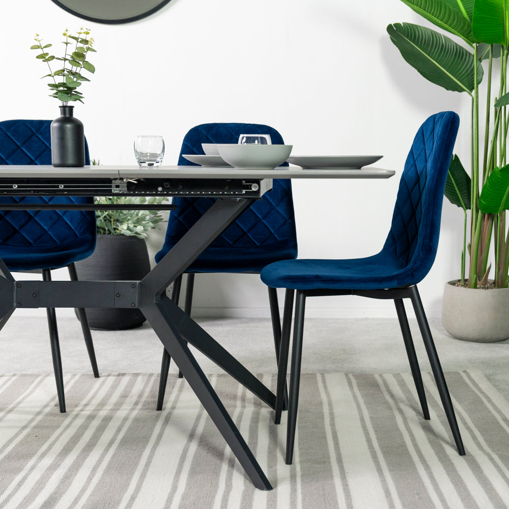 Lola Melamine Extending Dining Table (120cm-160cm)