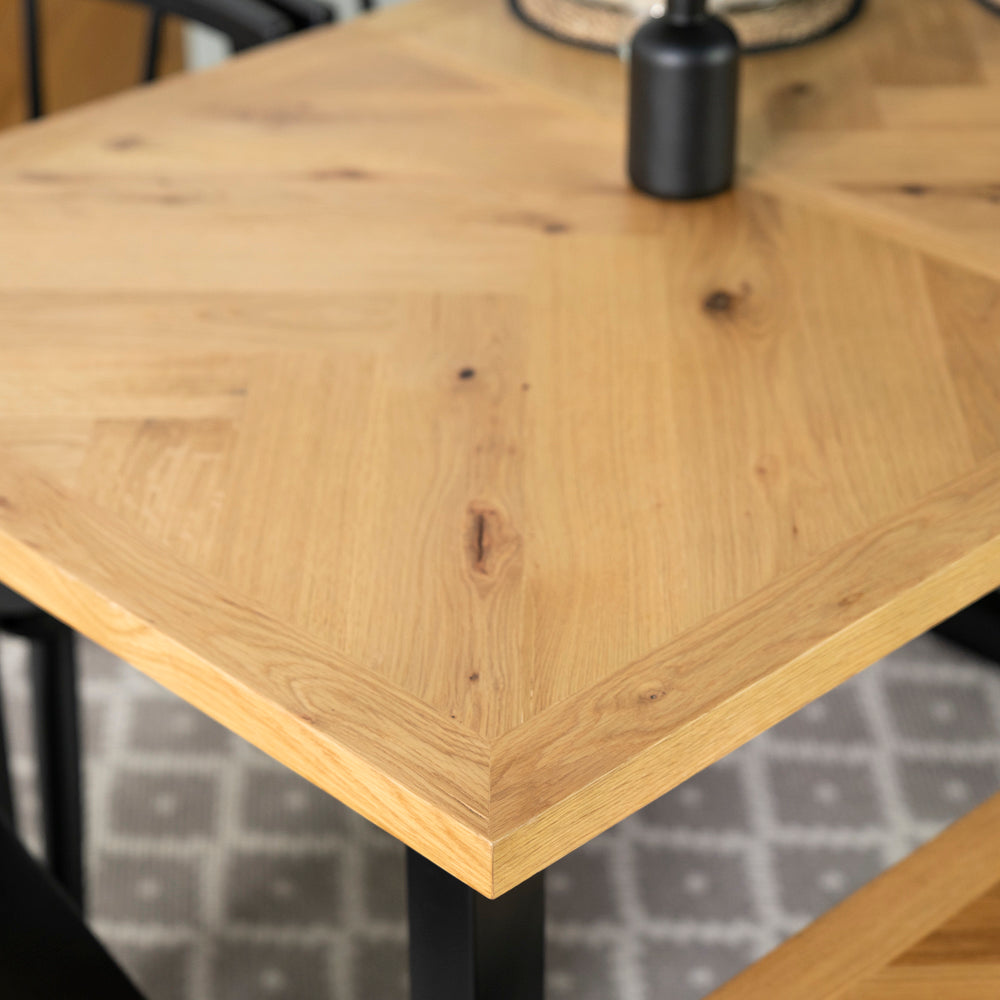 Vienna Oak Extending Dining Table (140cm-180cm)