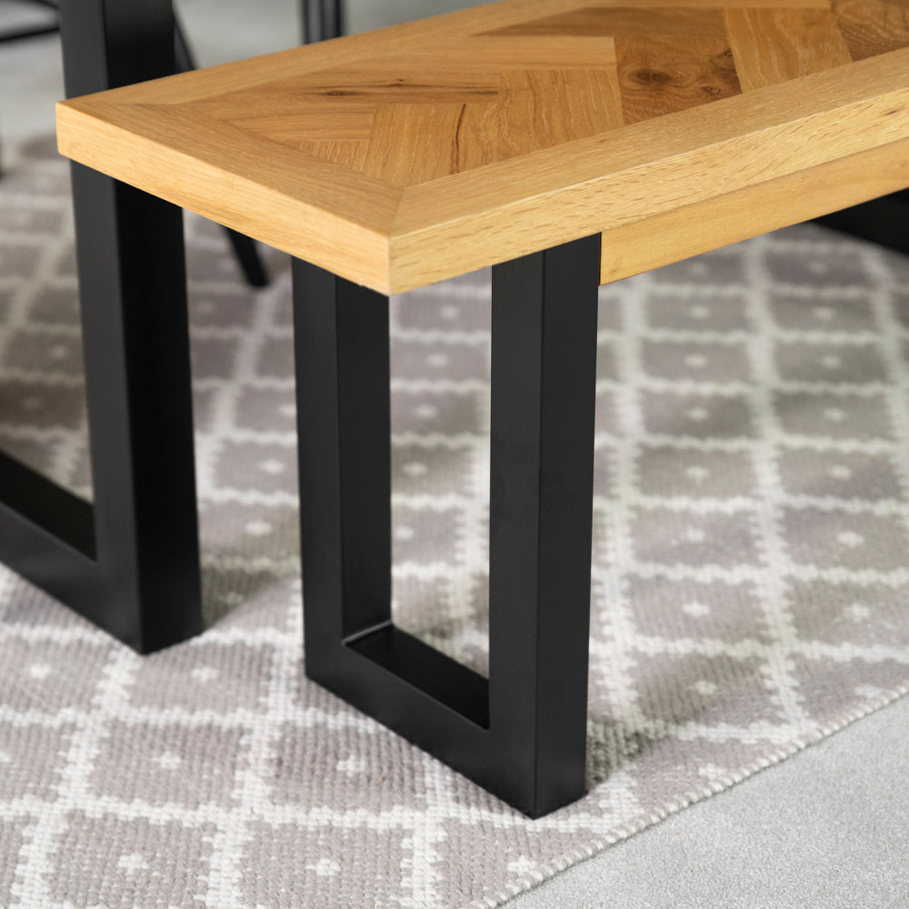 Vienna Oak Dining Bench