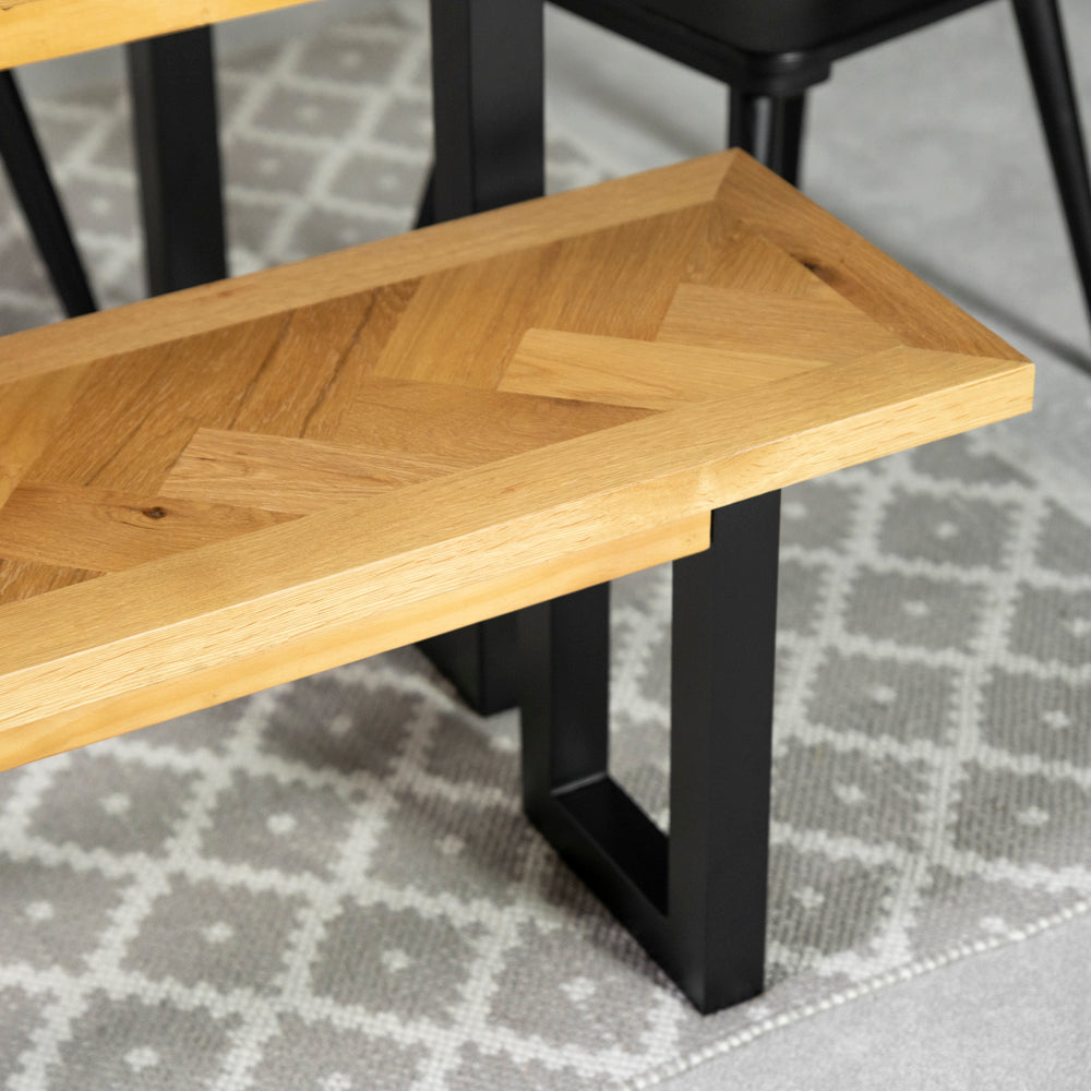 Vienna Oak Dining Bench