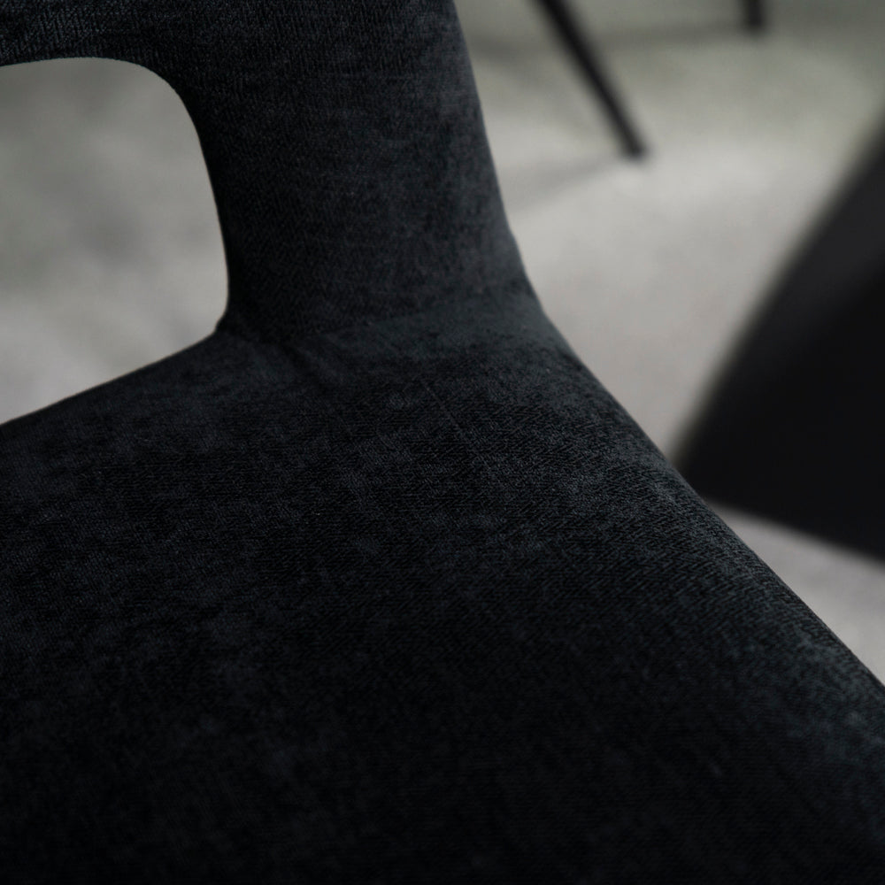 Emma Black Dining Chair Set Of 2
