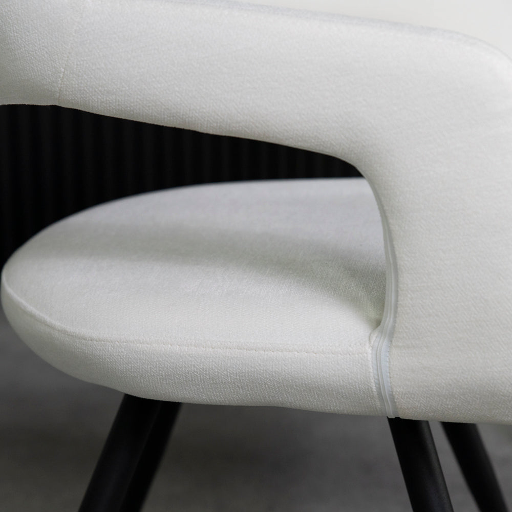 Emma White Dining Chair Set Of 2