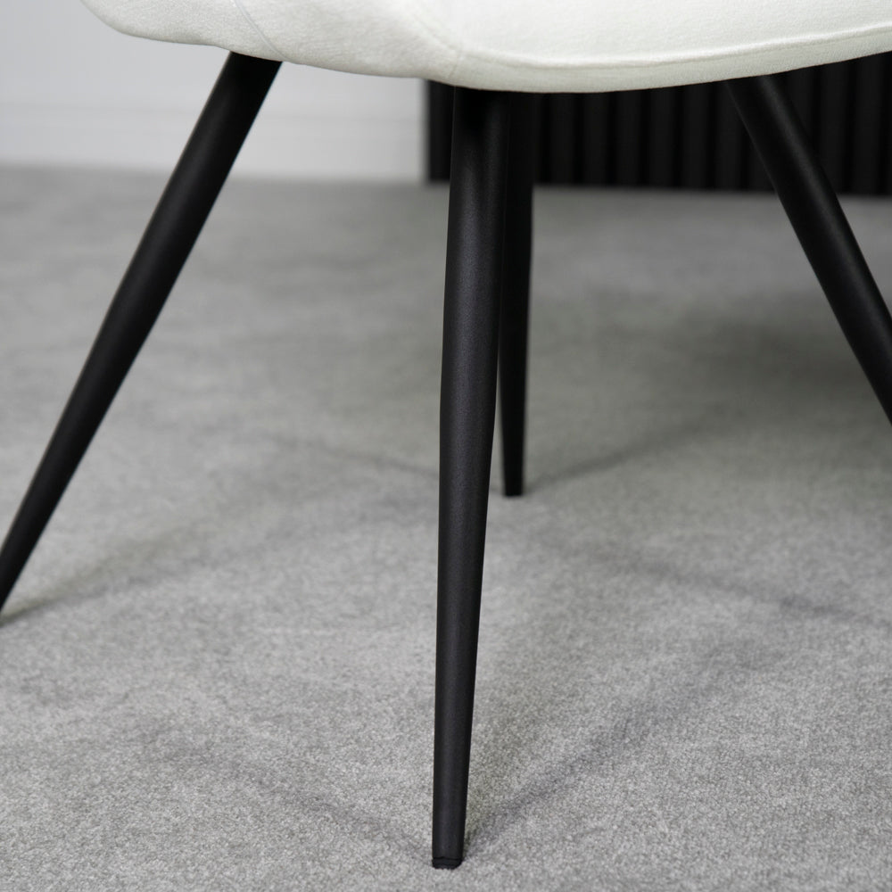 Emma White Dining Chair Set Of 2