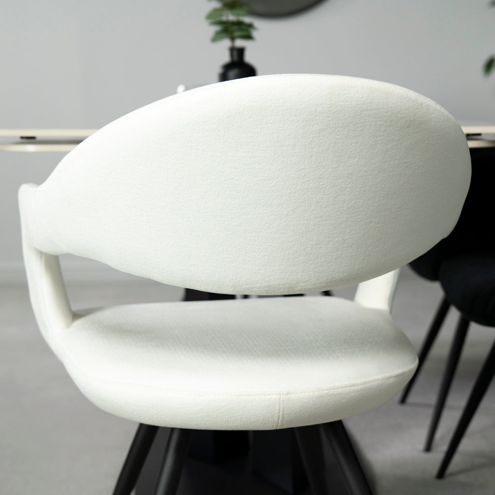 Emma White Dining Chair Set Of 2