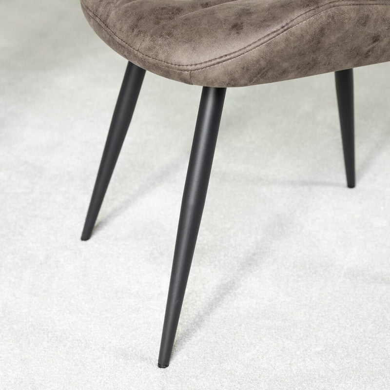 Nautilus 160cm Fixed Top Dining Table & Deus Dining Chairs