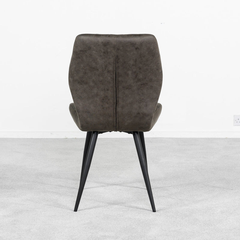 Nautilus 160cm Fixed Top Dining Table & Deus Dining Chairs