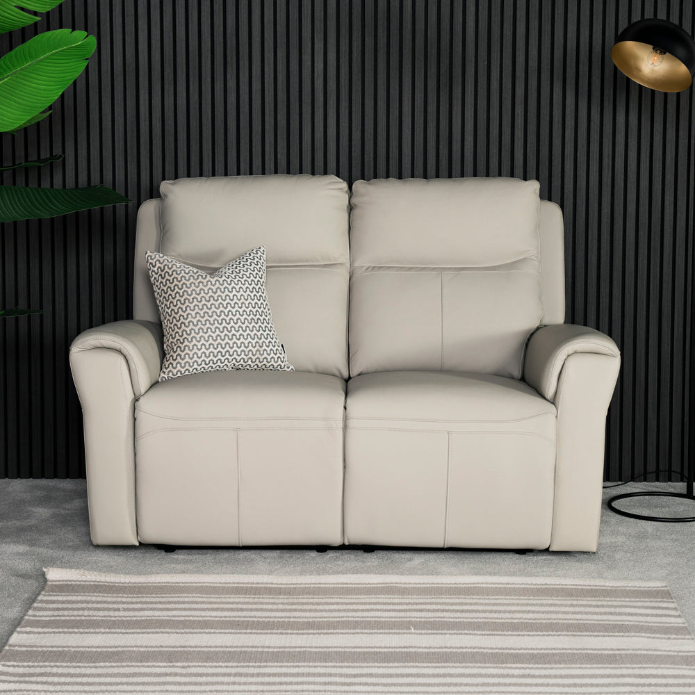 Chievo Leather 2 Seater Power Recliner Sofa