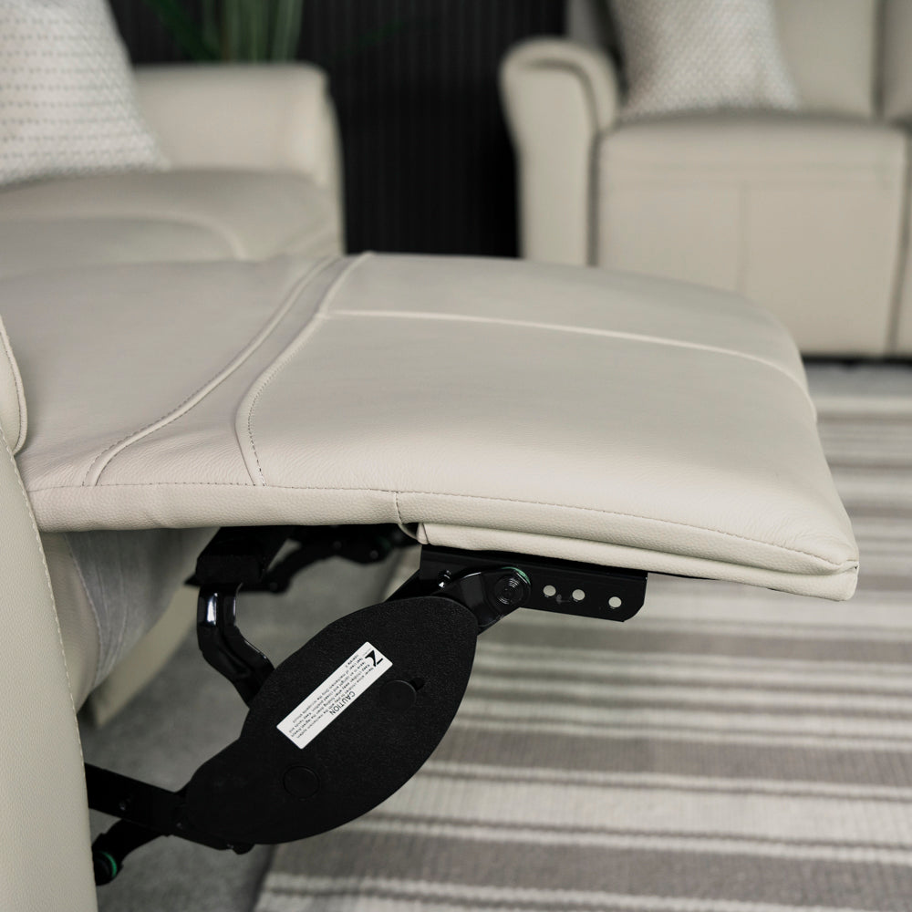 Chievo Leather 3 Seater Power Recliner Sofa