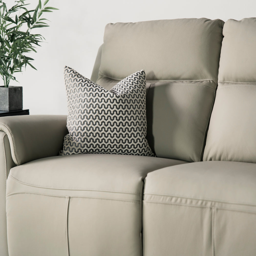 Chievo Leather 2 Seater Power Recliner Sofa