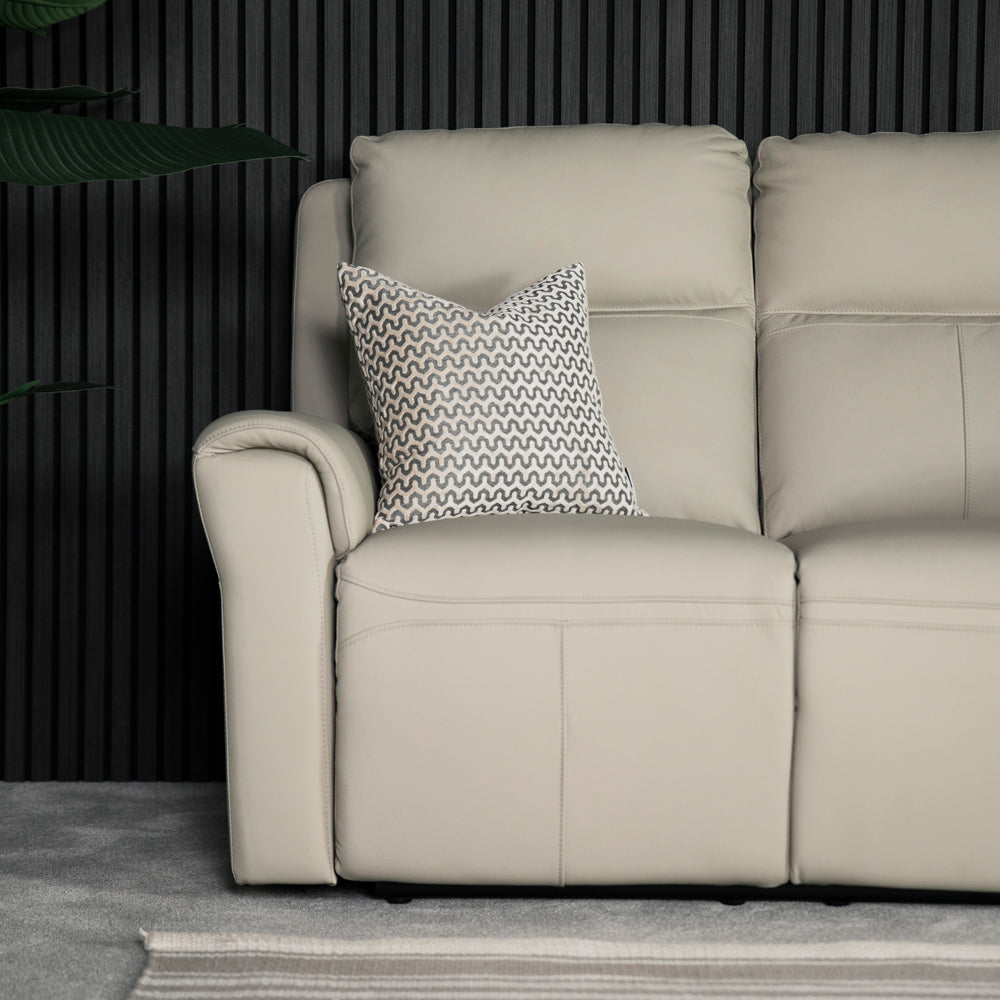 Chievo Leather 2 Seater Power Recliner Sofa