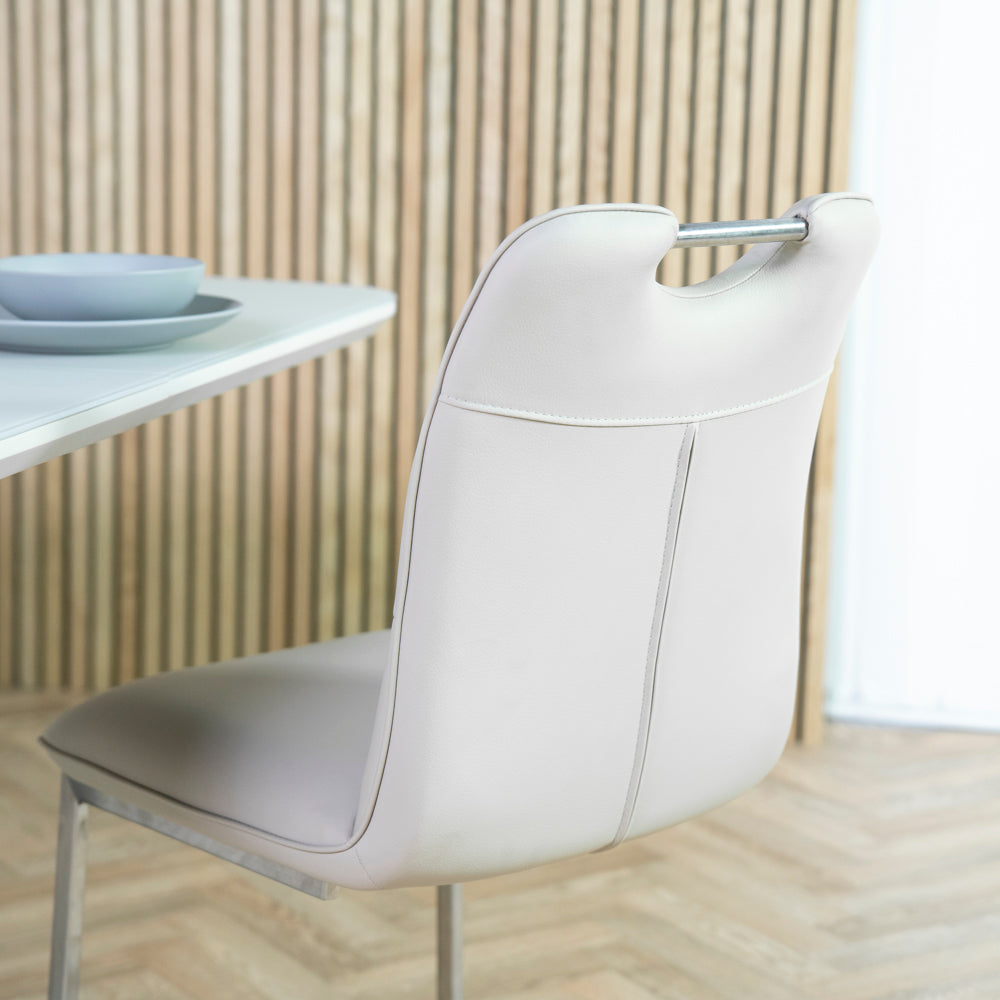 Laurel Light Grey Dining Chair Set of 2