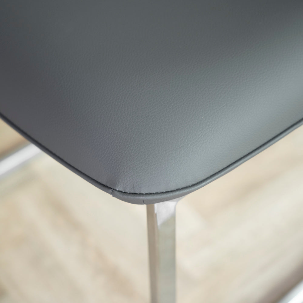 Laurel Dark Grey Dining Chair Set of 2