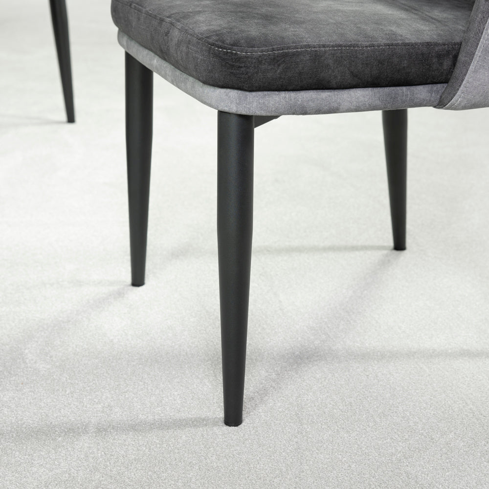 Lindsay Velvet Dining Chair Set Of 2