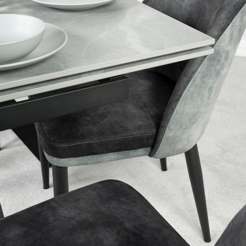 Lindsay Velvet Dining Chair Set Of 2