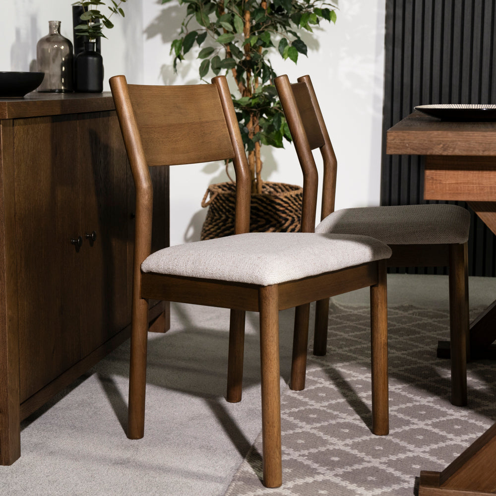 Bristol Oak Dining Chair Set of 2