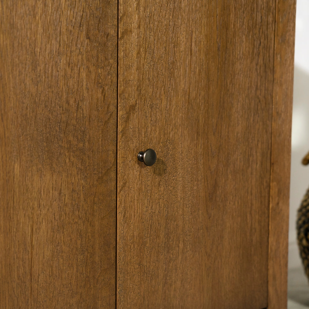 Quebec Oak 3 Door Sideboard