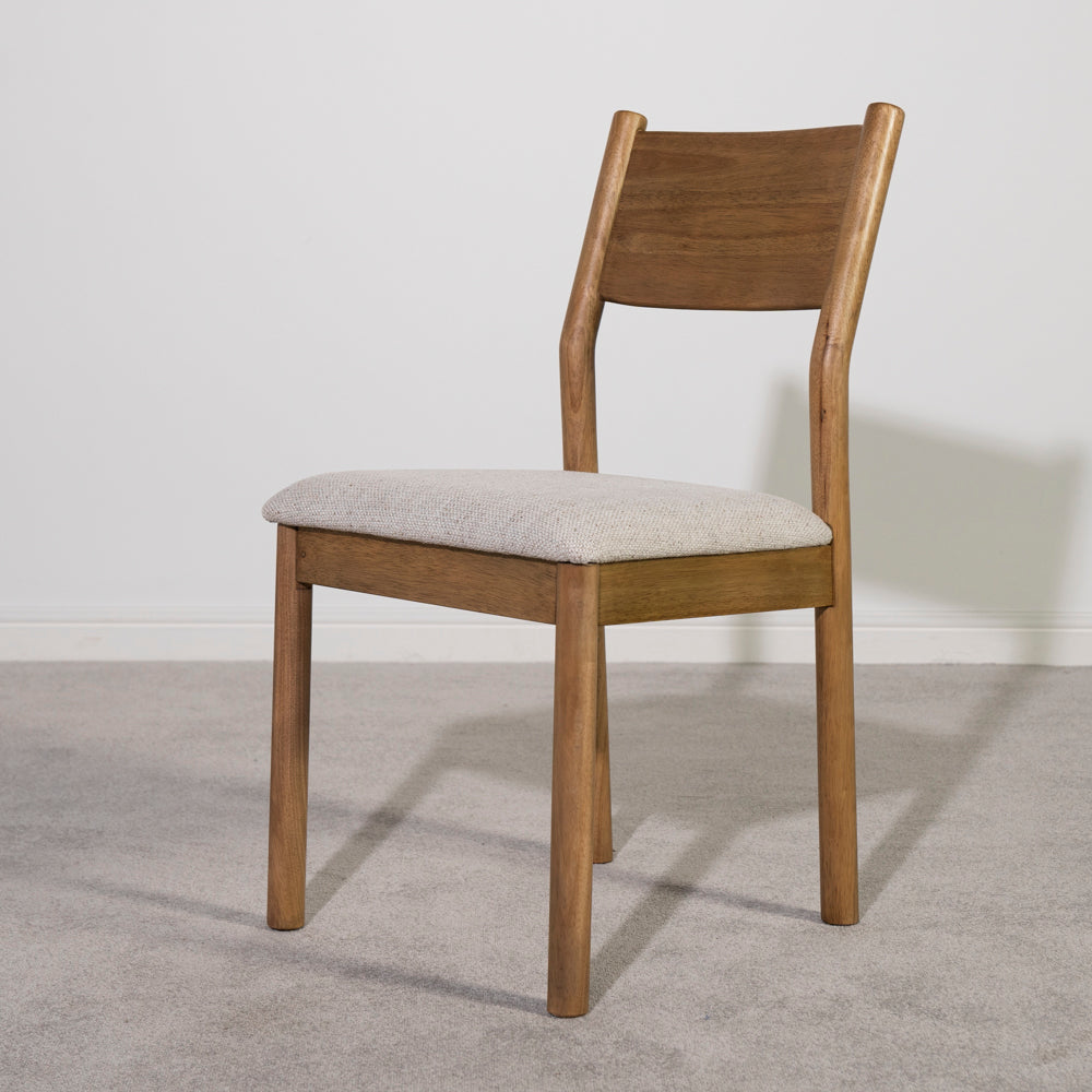 Bristol Natural Oak Dining Chair Set of 2