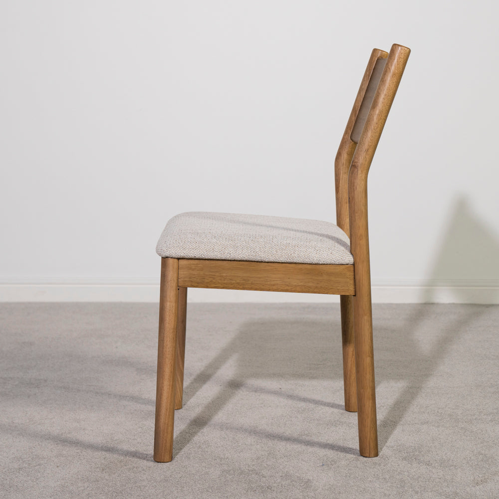 Bristol Natural Oak Dining Chair Set of 2